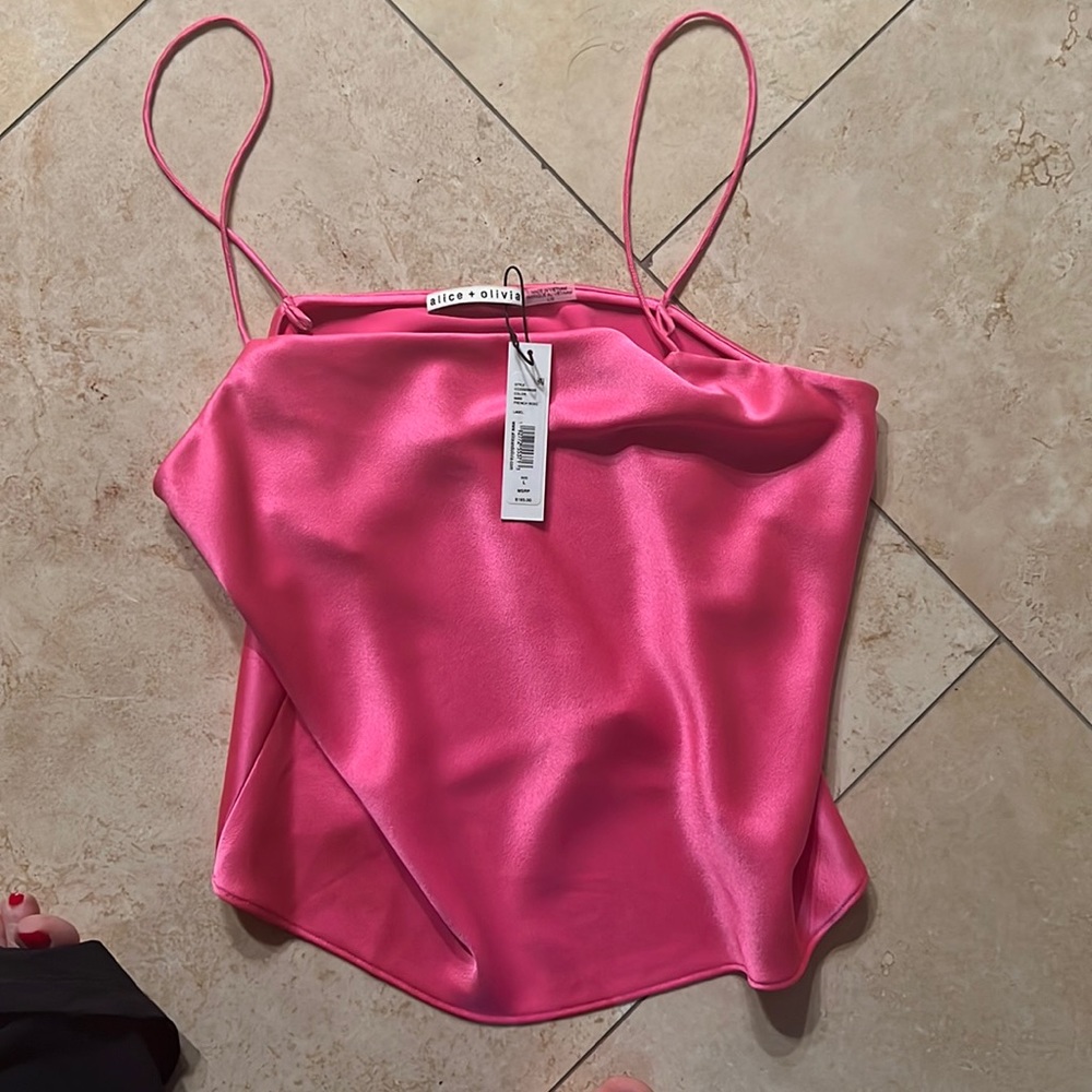 Brand new Alice and Olivia large cami